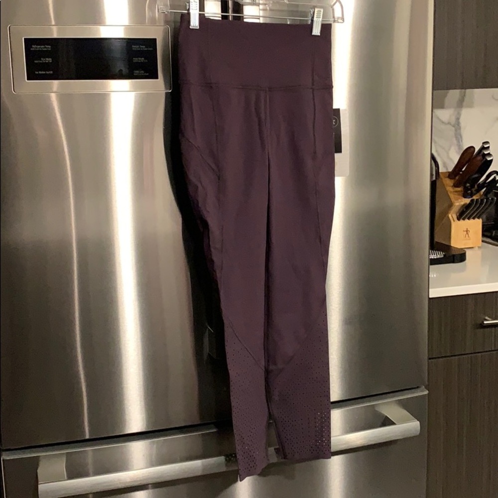 Lululemon ANEW Tights— Black Currant RARE - Picture 5 of 8